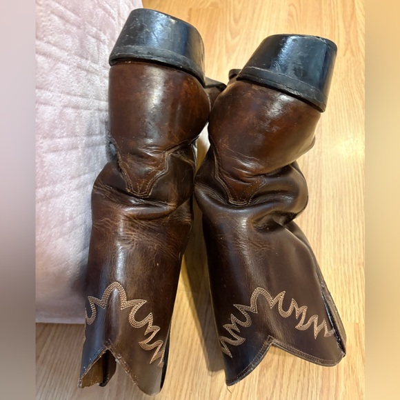 Ariat Men's Brown Leather Western/Cowboy Boots - size 10.5 EE - Picture 11 of 16